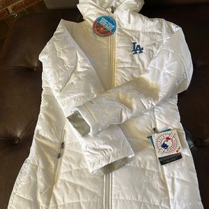 Dodgers Columbia Omni Heat Jacket . New With Tags . Size Small